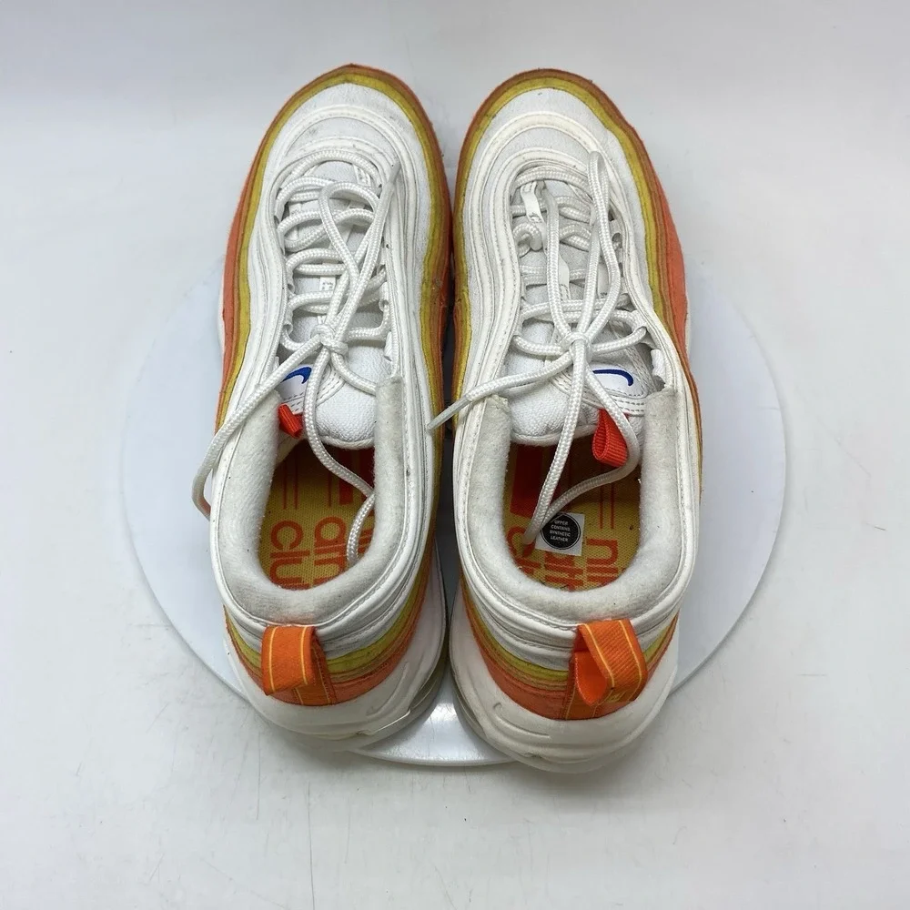 Nike Air Max 97 Sneakers Mens 11 Athletic Club Orange DQ8237-800 Casual Shoes